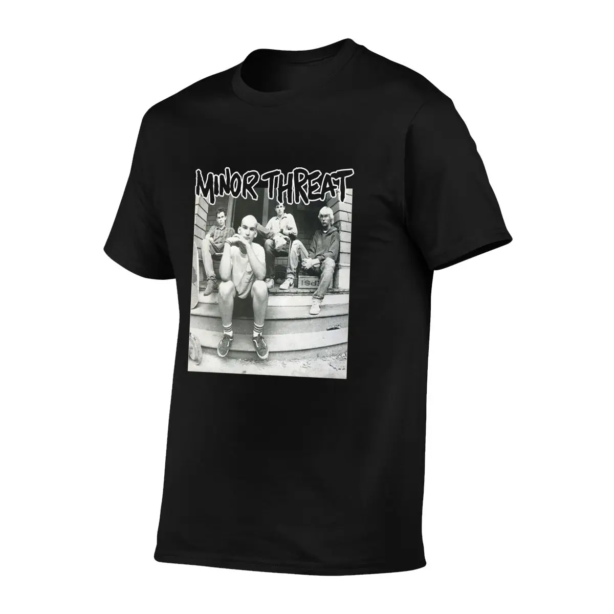 Minor Threat Fugazi Hardcore Punk Black Flag Bad Brains T-shirt Tee Shirt Soft Premium