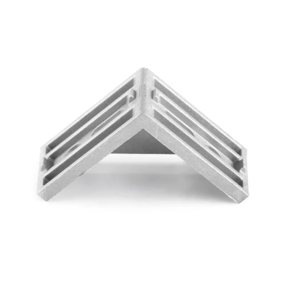 90 Degree Angle Aluminum Extrusion Bracket Firmly Fix Design 3060 Series Bracket L Shape Corner Bracket Inside Corner Connector
