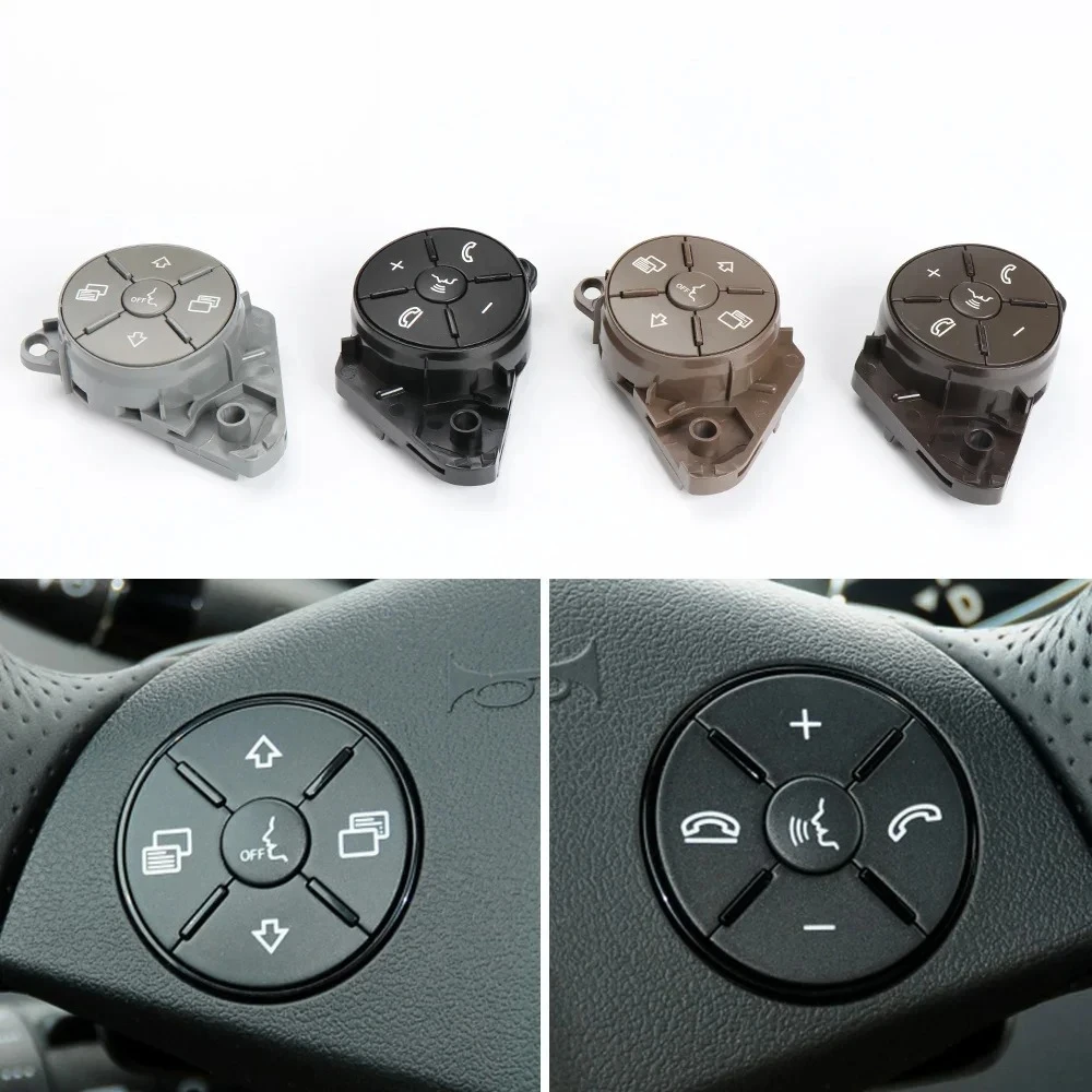 For Mercedes Benz ML GL W164 R Class W251  Multi-function Car Steering Wheel Switch Buttons Audio Control Button