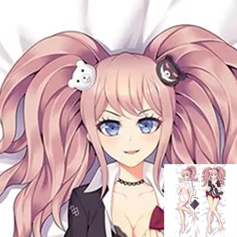 

Dakimakura Anime Pillow Cover Enoshima Junko Double Print 2Way Cushion Bedding Festival Gifts Gifts