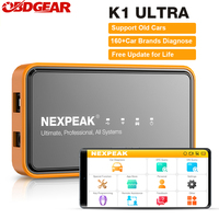 NEXPEAK K1 Ultra Car Code Reader Diagnostic Tool With obd2 Connector For BMW BENZ KIA HONDA NISSAN SPRINTER  DPF EPB 13 Reset