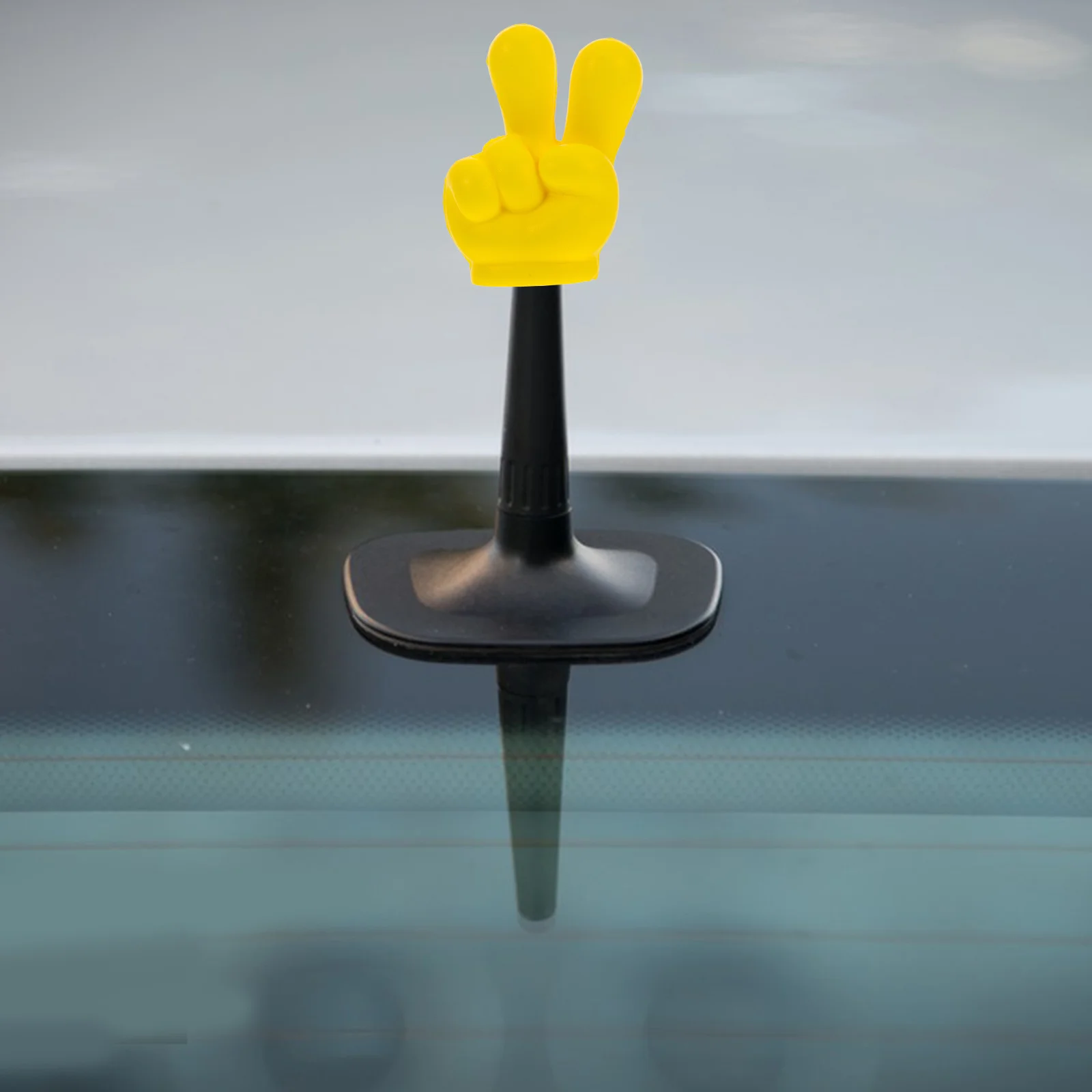 

Car Antenna Topper Cute Finger Design Eva Durable Exterior Auto Decoration For Cars Trucks Mirrors Doors Stylish Novelty