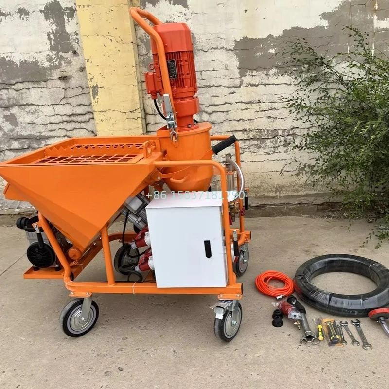 High Performance Wall Spray Plastering Machine Building Construction Mortar Spaying Mortar Plastering Machine for Germany