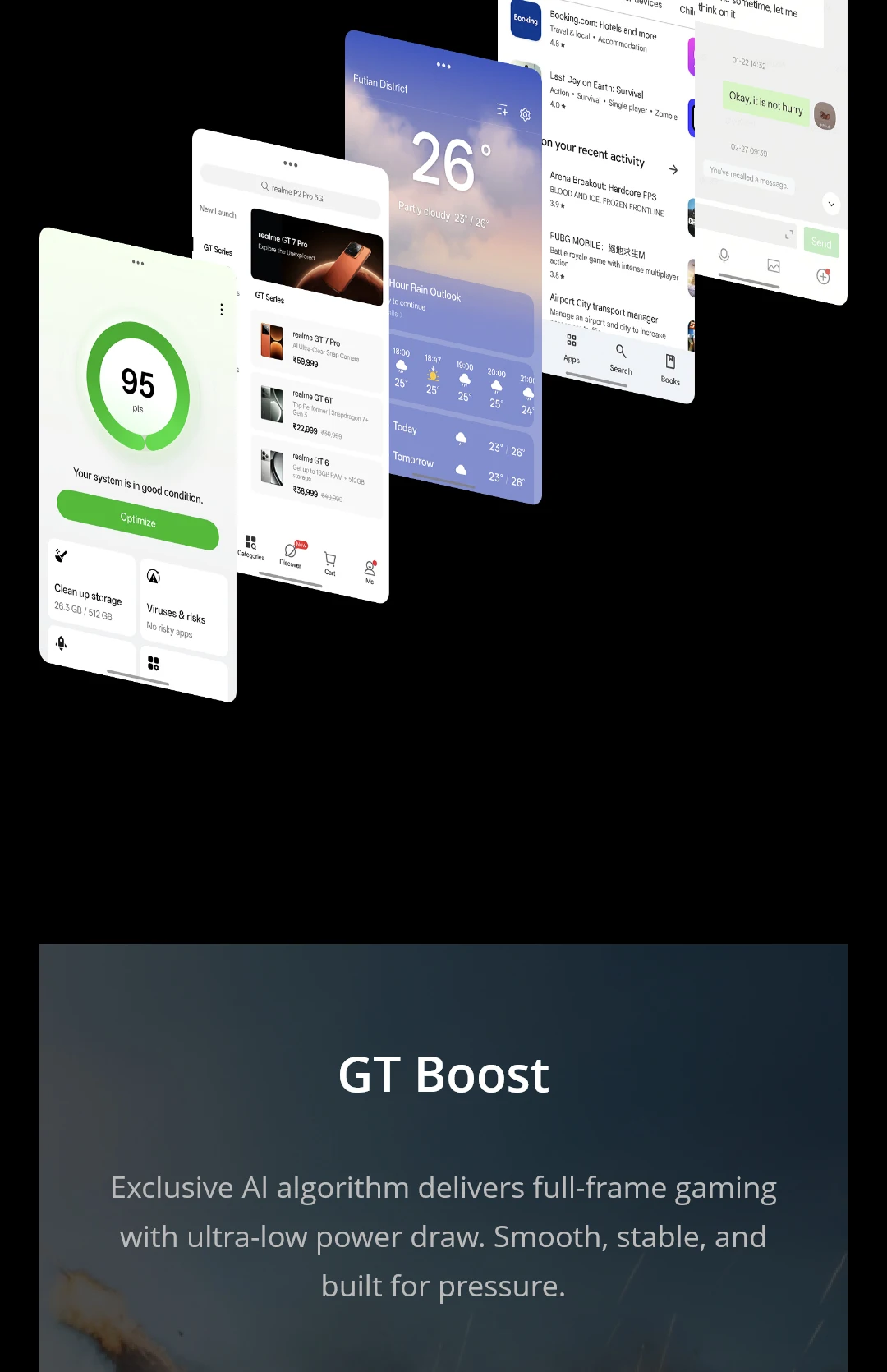 [World Premiere] realme GT 7 5G Smartphone Dimensity 9400e Processor 7000mAh Battery 120W Charge 50MP Sony IMX906 OIS Camera NFC