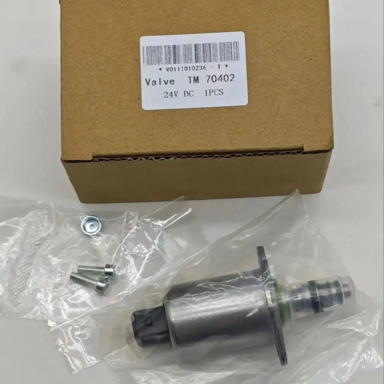 

OEM 3769592 Excavator Parts TM70402 24V Pp50bra Pa25bra Excavator Electric Parts Solenoid Valve 376-9592