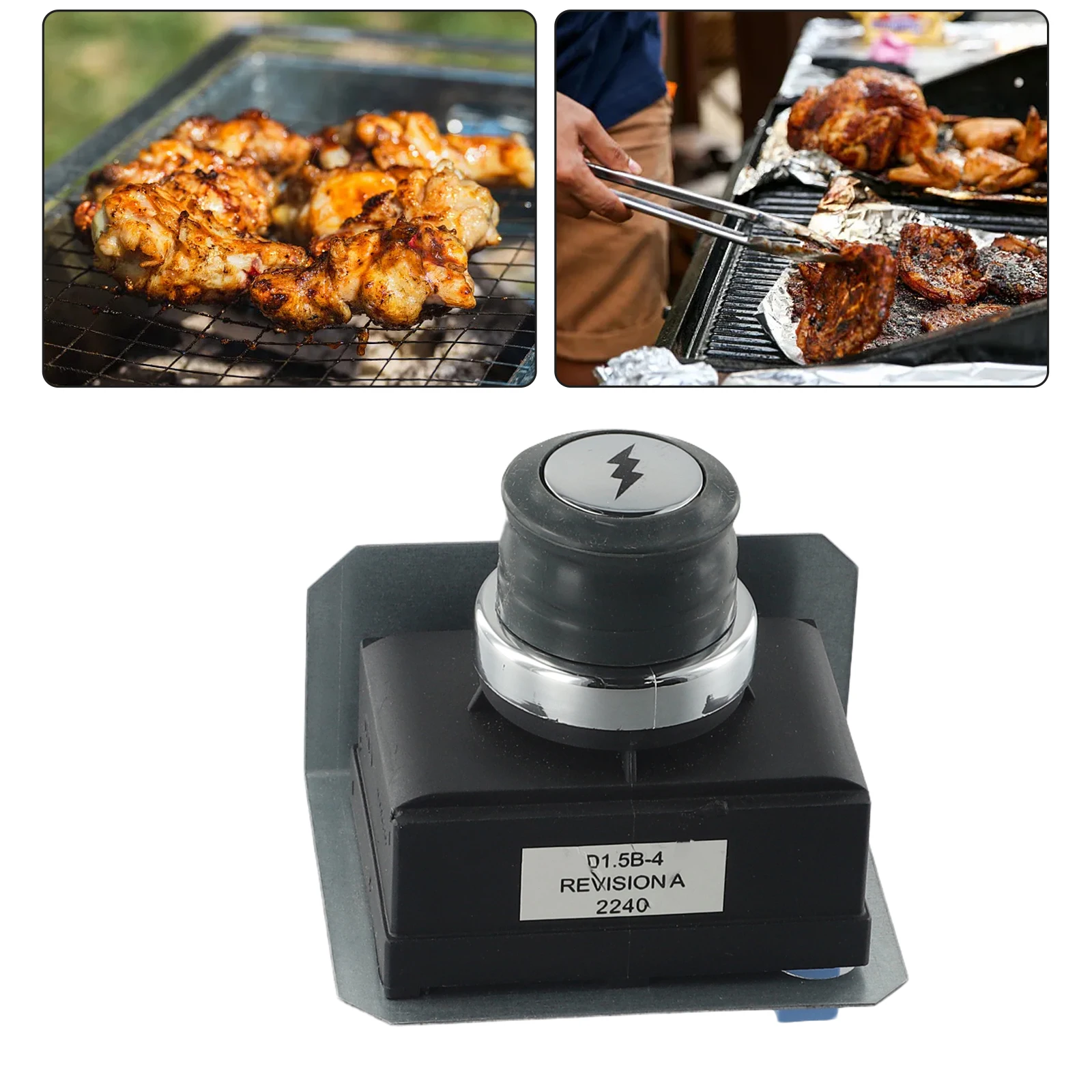 

High Performance Ignition 88826 for Weber Grills Four (4) Male Spade Terminals Easy to Use Comes with a Push Button Lock Ring