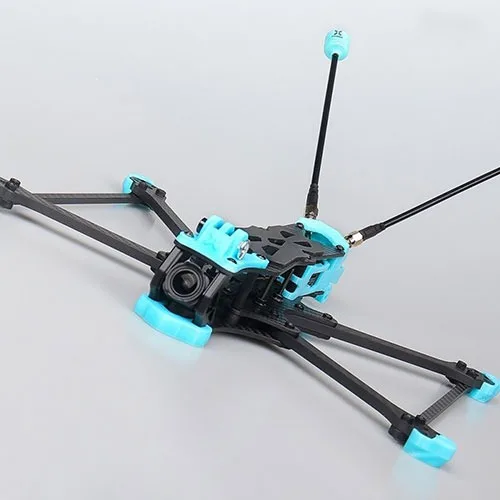 7-Inch 305mm Wheelbase FR DC Frame Carbon Fiber  Frame Kit Brace thickness 4mm for FPV RC Racing  DIY