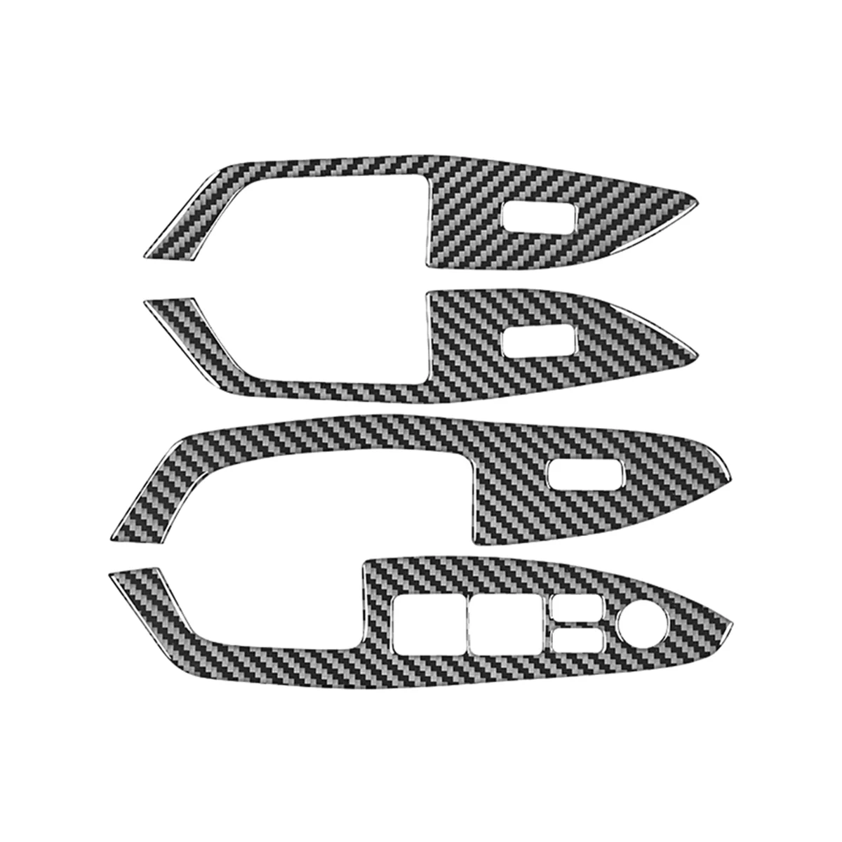 

Carbon Fiber for Kia K5 Optima 2011-2015 LHD Window Lift Switch Panel Cover Trim Interior Accessories,A