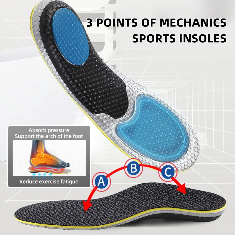 

Gel Orthopedic Shoes Sole Insoles For Feet Medicine Arch Foot Pad Correction Flat Foot Shoe Pad Arch Support Sports Shoes Insert