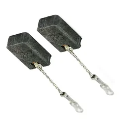 Escova de carbono E64 para Bosch, rebarbadora, acessórios para ferramentas elétricas, auto-parada, 1200W, GWS12-125S, 6x10x17mm, 6pcs