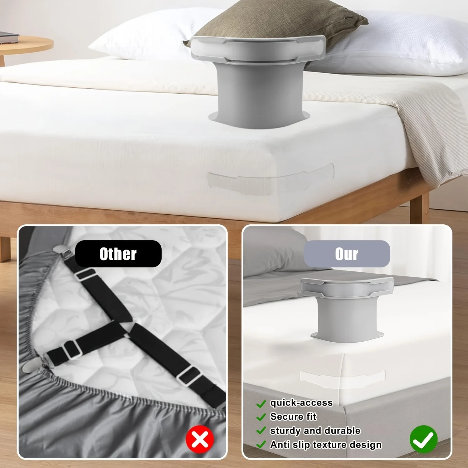 Thumbnail 4 - #70 Best Bed Sheet Clips to Buy In 2026