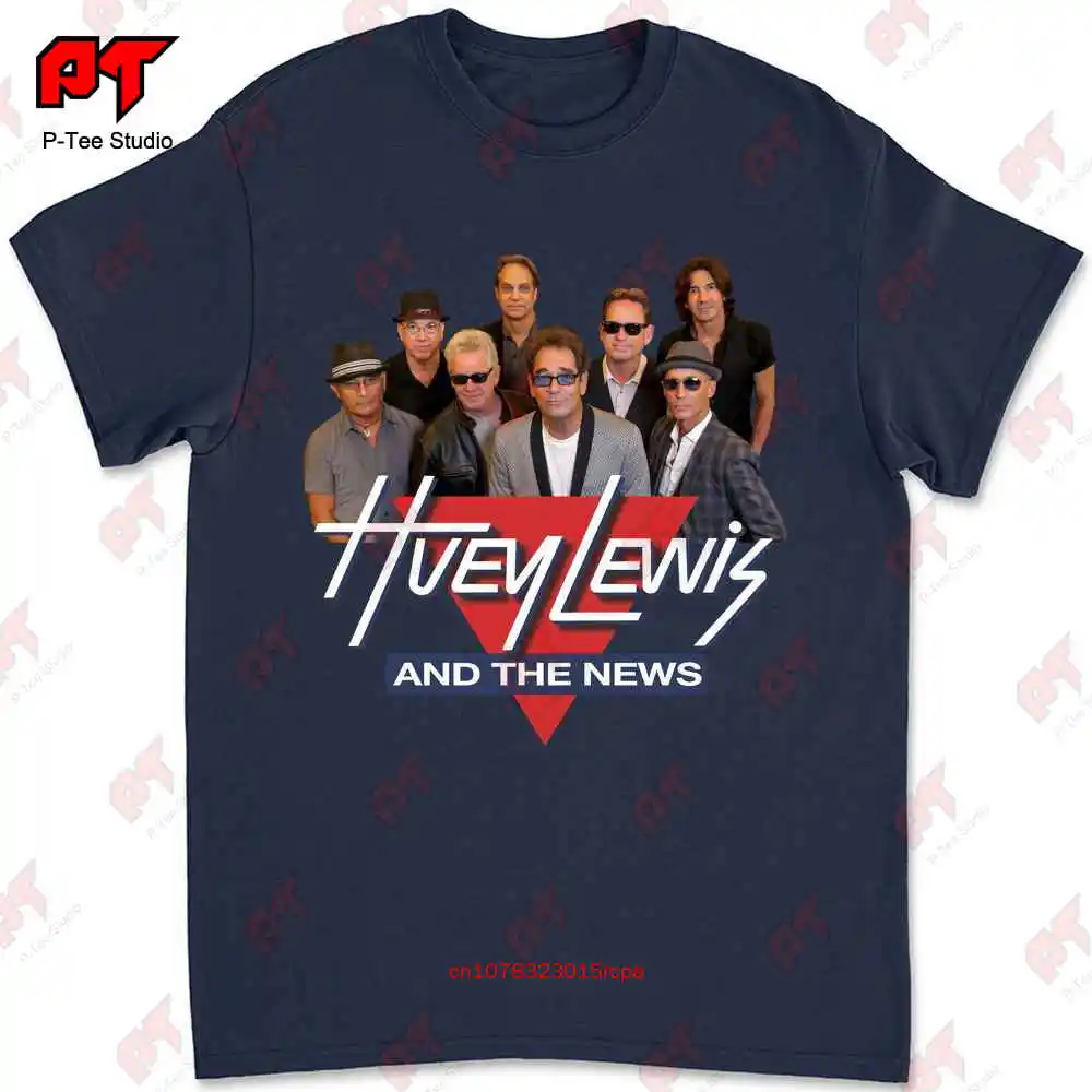 Huey Lewis And The News Rock N Roll 2017 T-shirt X3BU