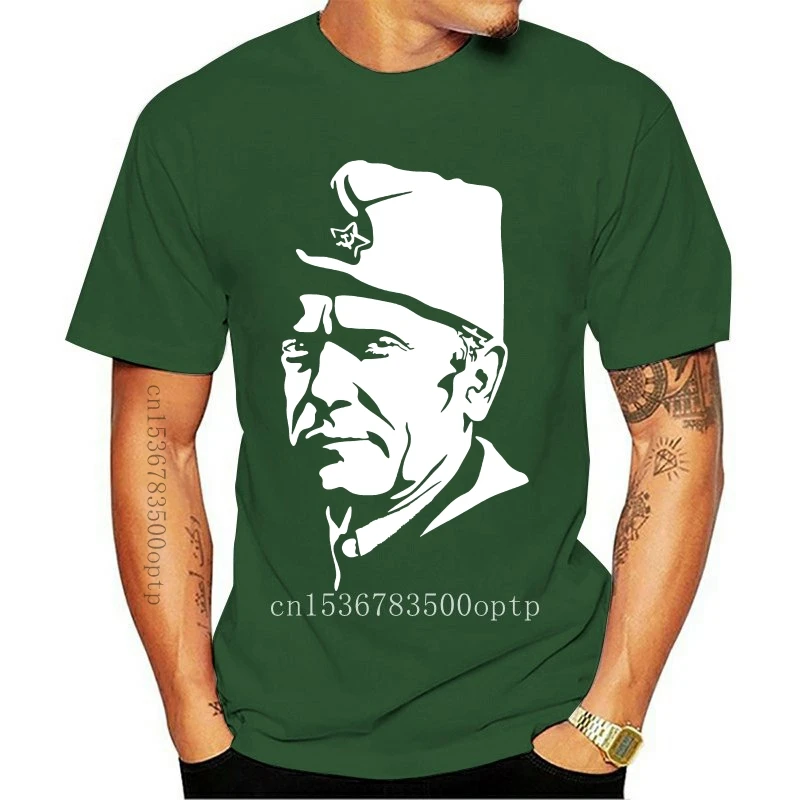 Mens Clothes  New Tshirt Men Creative Man'S Short Sleeve Josip Broz Tito Serbia Yugoslavia Partisans Balkans Jugoslavija Jugo Te