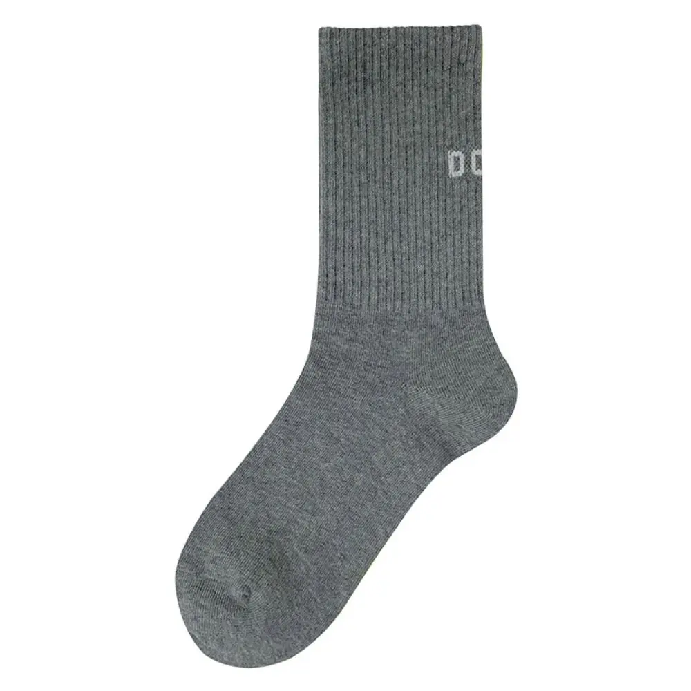 

Casual Colorful Pink Socks Letter Cotton Letter Crew Socks Harajuku Crew Socks Calf Socks Giil