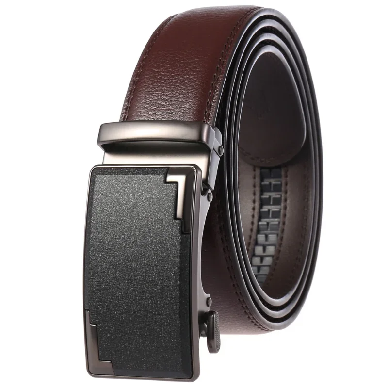 Ceinture en cuir véritable de vache pour homme, accessoire de luxe, haute qualité, nouvelle collection 2021