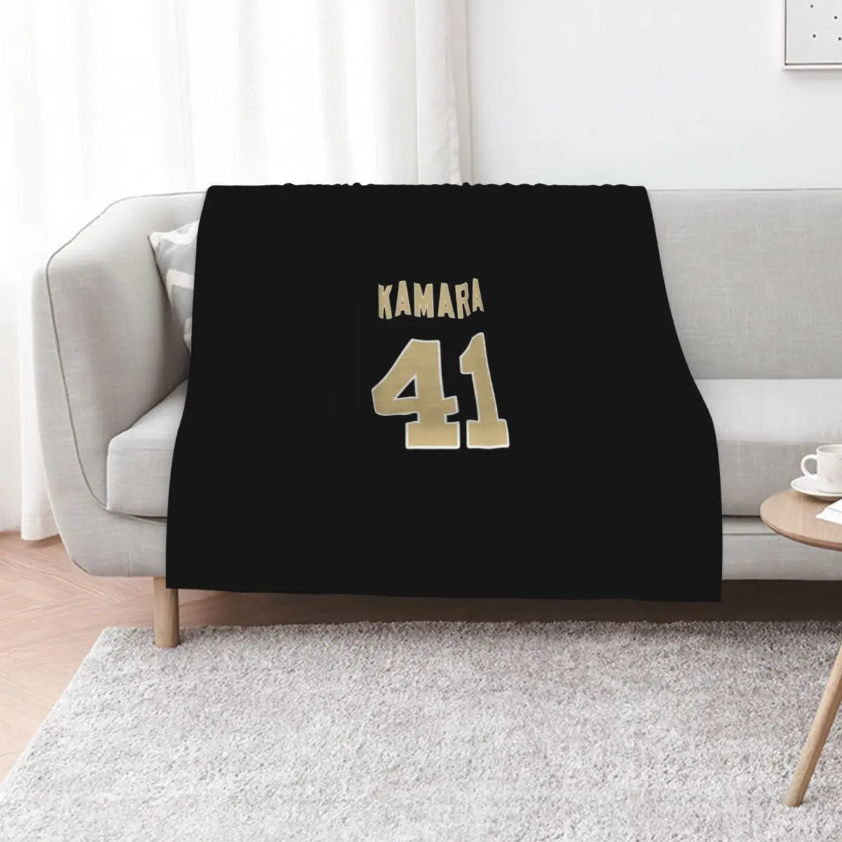 

Alvin Kamara Throw Blanket cosplay anime Luxury Designer Hair Summer Blankets