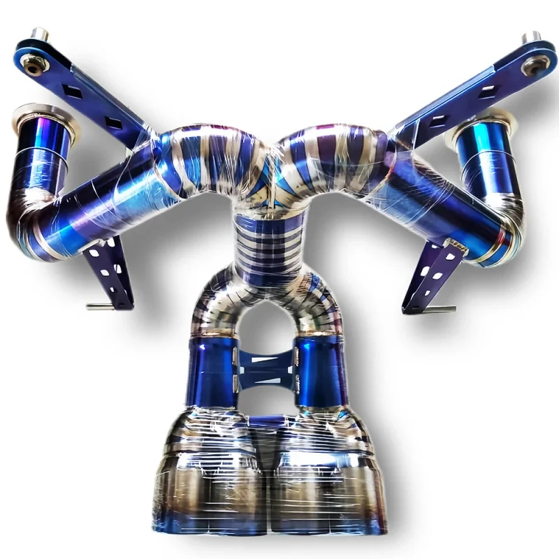 Picture 3: Suitable reliable quality exhaust pipe 6.5 2019-2023 catback exhaust with performance exh