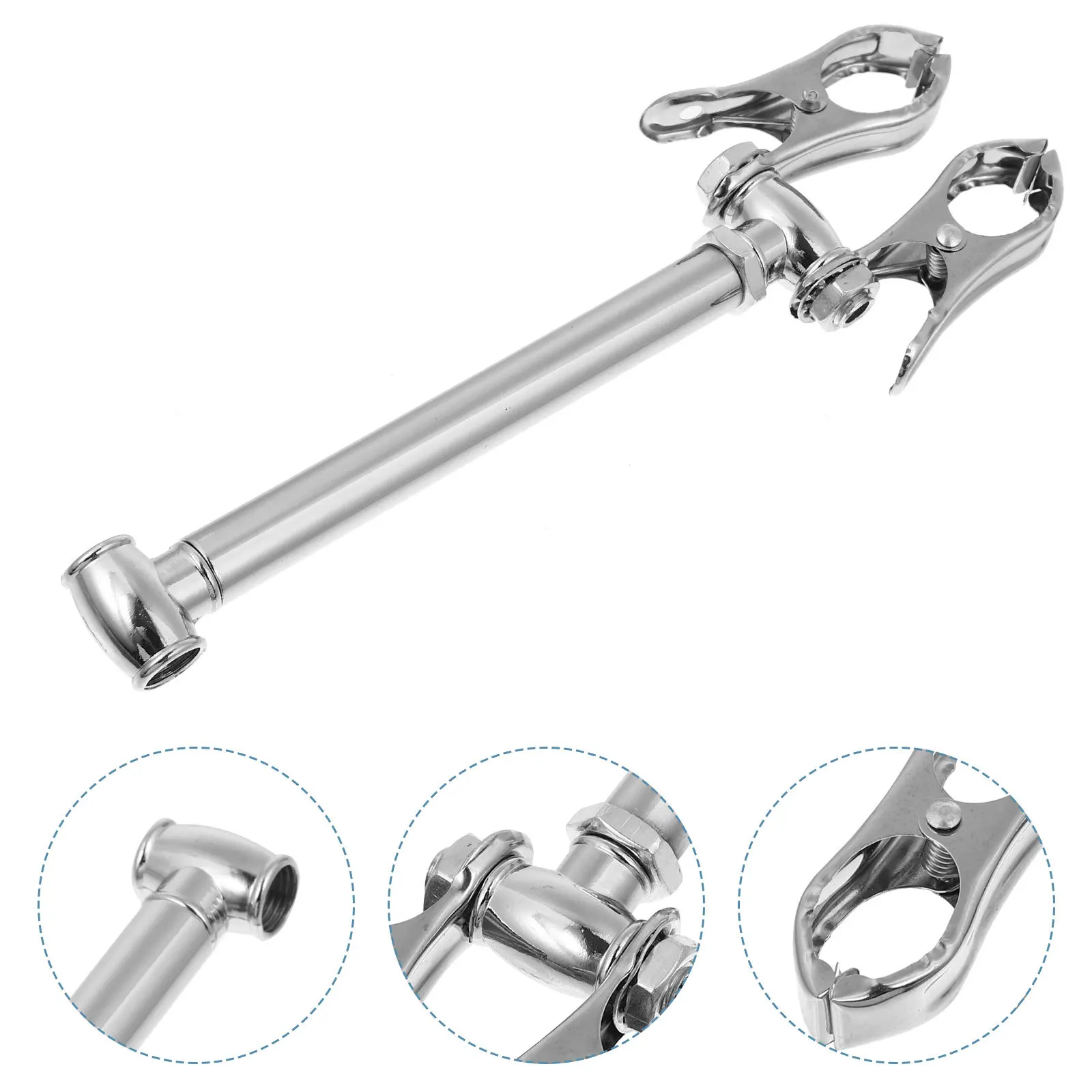 

1 комплект, 1 комплект, зажим из нержавеющей стали, двойной инструмент для прижигания, портативный держатель для моксы, ручной зажим для рулона мокса, массаж, релаксация