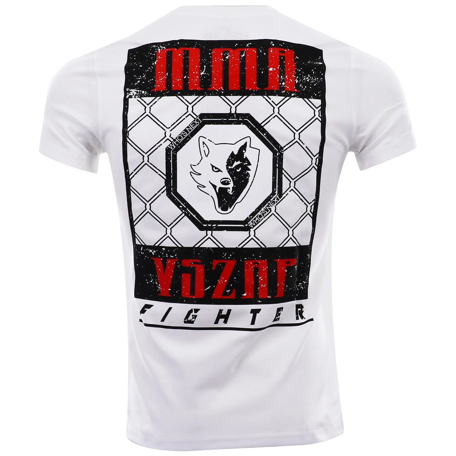 VSZAP MMA walki sztuki Judo Muay Thai boks walka trening oddychająca koszulka sportowa czystej bawełny z krótkim rękawem