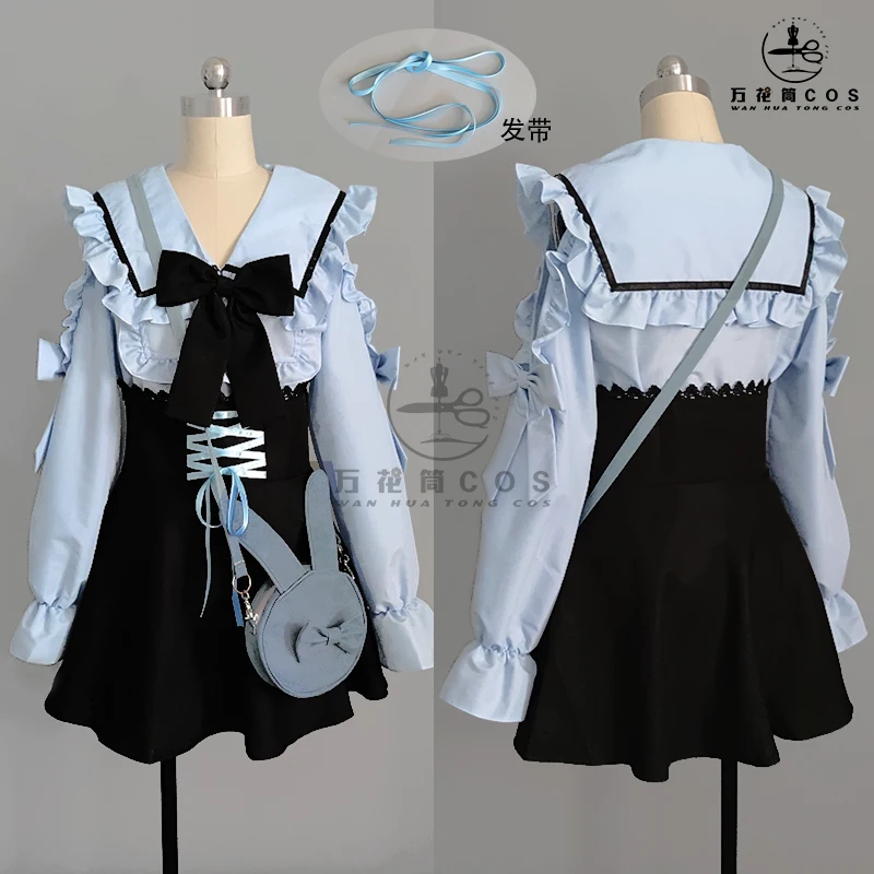 YouTuber VTuber Hololive Tsukino Mito Cosplay Costume two version can choosed