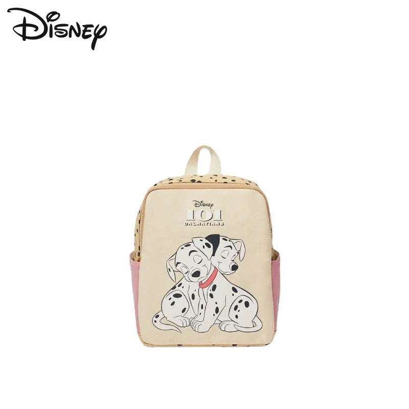 Neuer Disney 101, Dalmatiner-Cartoon-Rucksack für Jungen und Mädchen, Kawaii-Schultasche, Kindergarten, Cosplay, Aufbewahrungstasche, Weihnachtsgeschenke