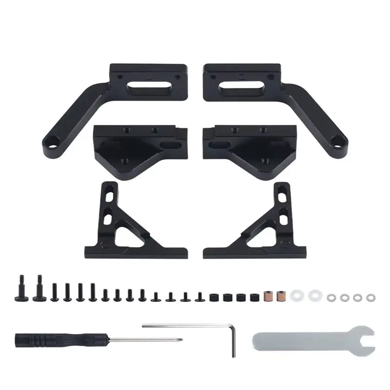 Door Hinge For Bambu P1S For Bambu X1 Door Hinge Metal Door Hinge 180/270° For Bambu Lab P1S/X1 CNC 3D Printer