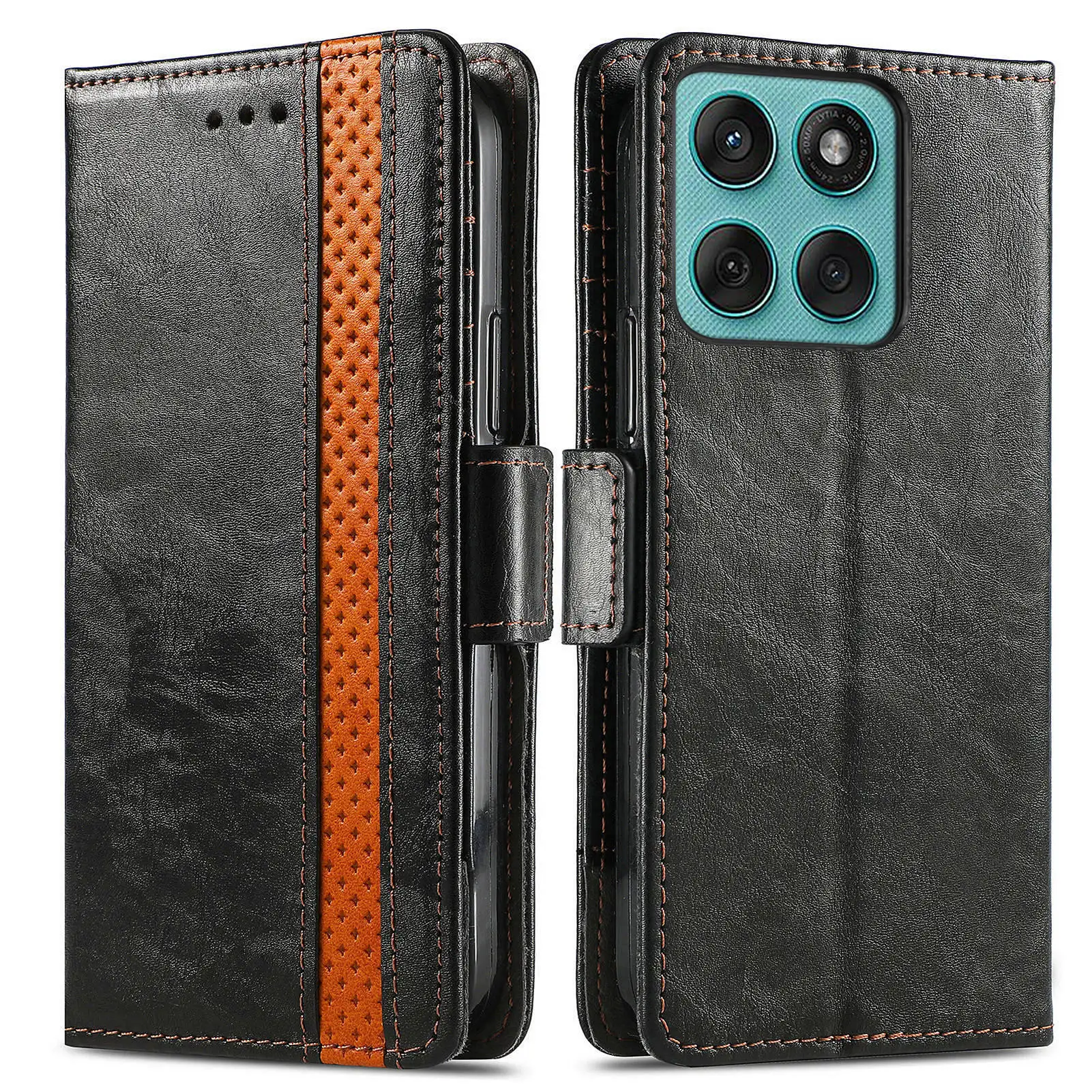 

Flip leather card Slot Wallet Cover For Motorola Edge 70 60 40 30 Lite Neo Fusion Stylus 50 Ultra Pro shockproof phone Case