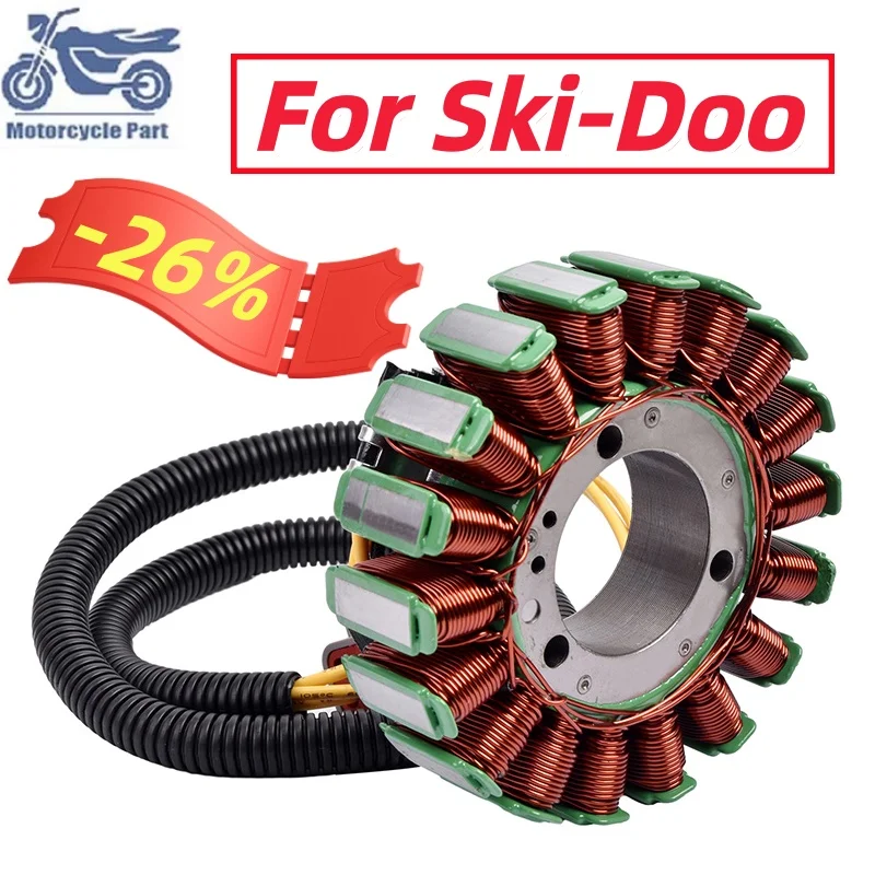 420684853 420684852 Motorcycle Generator Magneto Stator Coil For Ski-Doo LEGEND TOURING SKANDIC TUNDRA LT V800 2009-2012