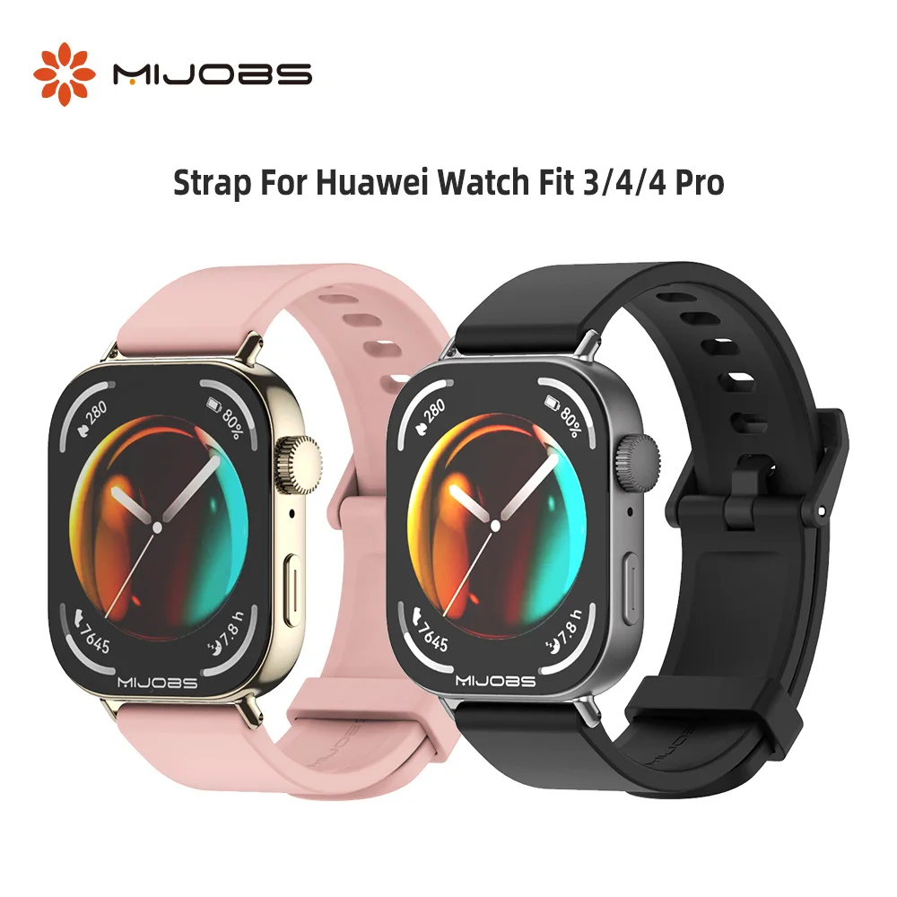 Huawei Watch Fit 4 Pro 4 3用ストラップ、Huawei Fit 4 Pro用シリコン製腕時計バンド、Huawei Watch Fit 4用ソフトストラップ