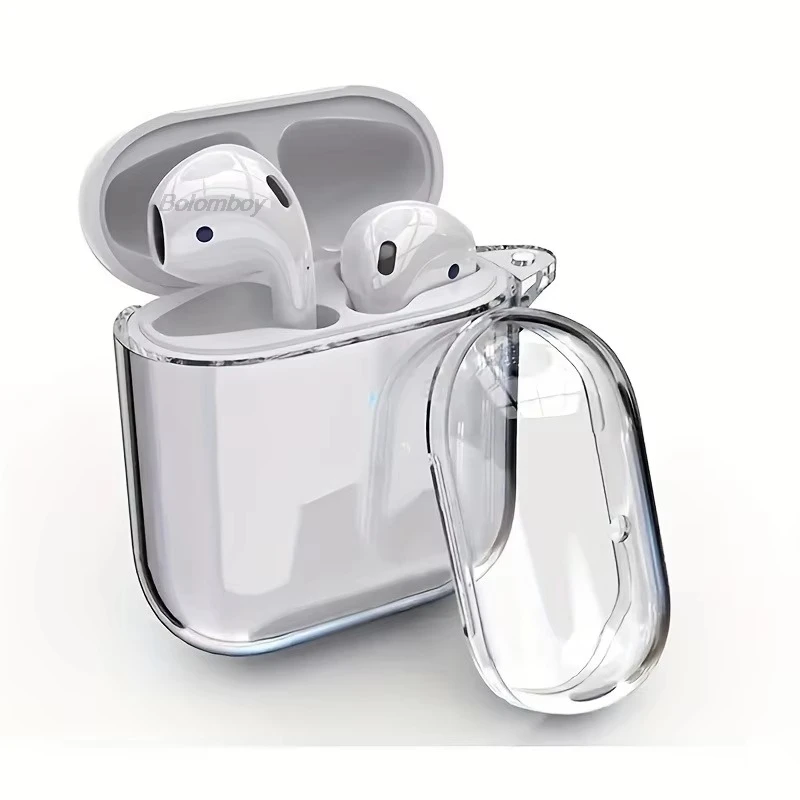 Soft Protective Cover For AirPods 5 4 3 2 1 Air Pods Pro 3 Pro 2 Pro3 Transparent Earphones Case Clear TPU Headphone Accessories