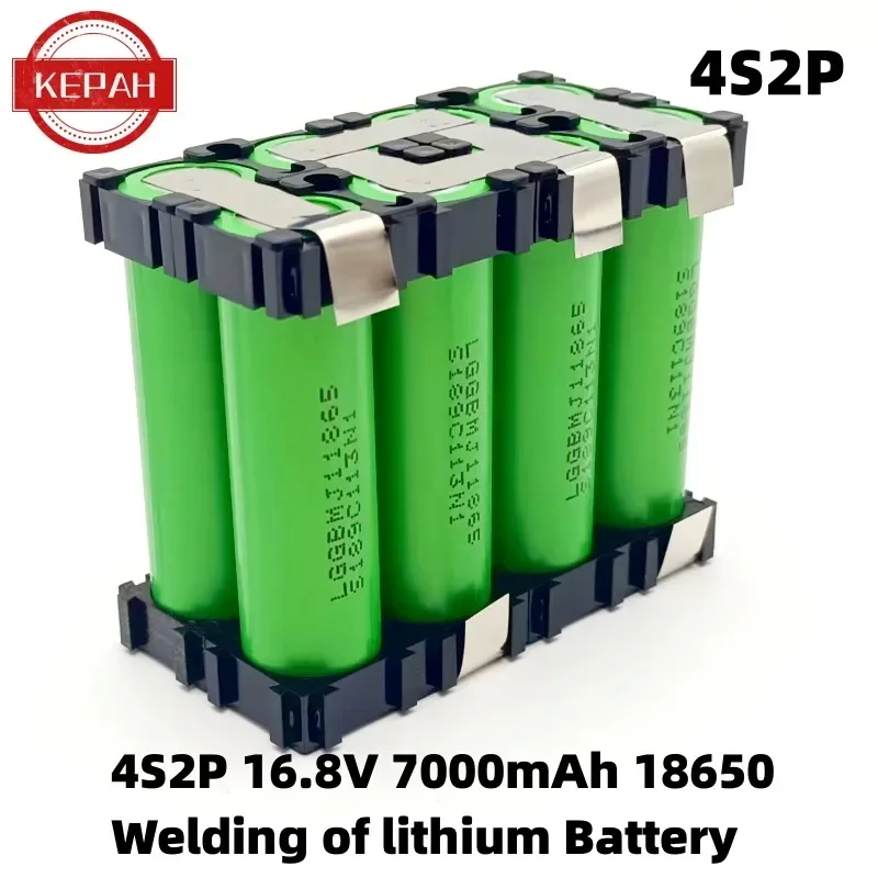 2S1P 3S2P 4S1P~5S2P 6S2P MJ1 18650  battery pack custom MJ1 18650 battery welding 3500mAh / 7000mah battery pack 7.4V to 25.2v