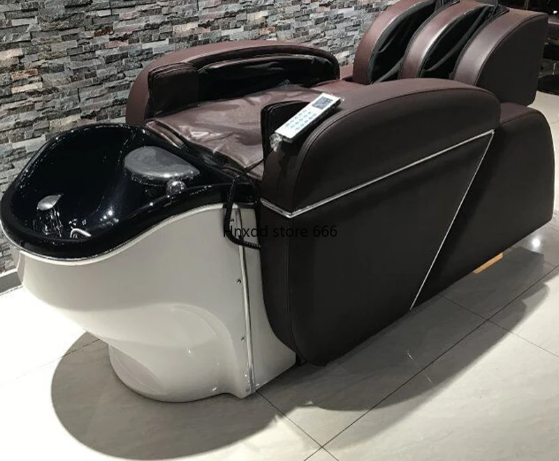 Automatic massage shampoo bed high-end hair salon