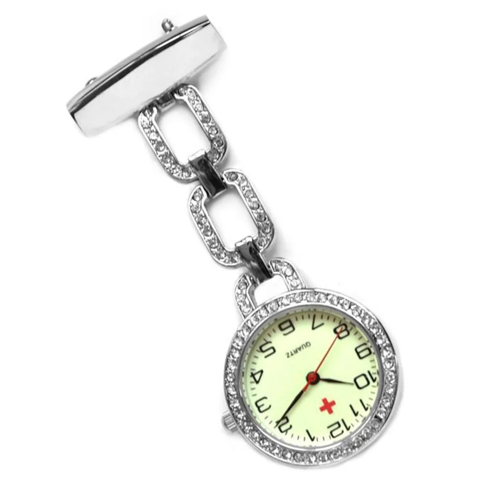 

1Pcs Luminous Pocket Watch for Nurses Retro Hanging Watch with Glow in The Dark Feature Exquisite Craftsmanship Portable