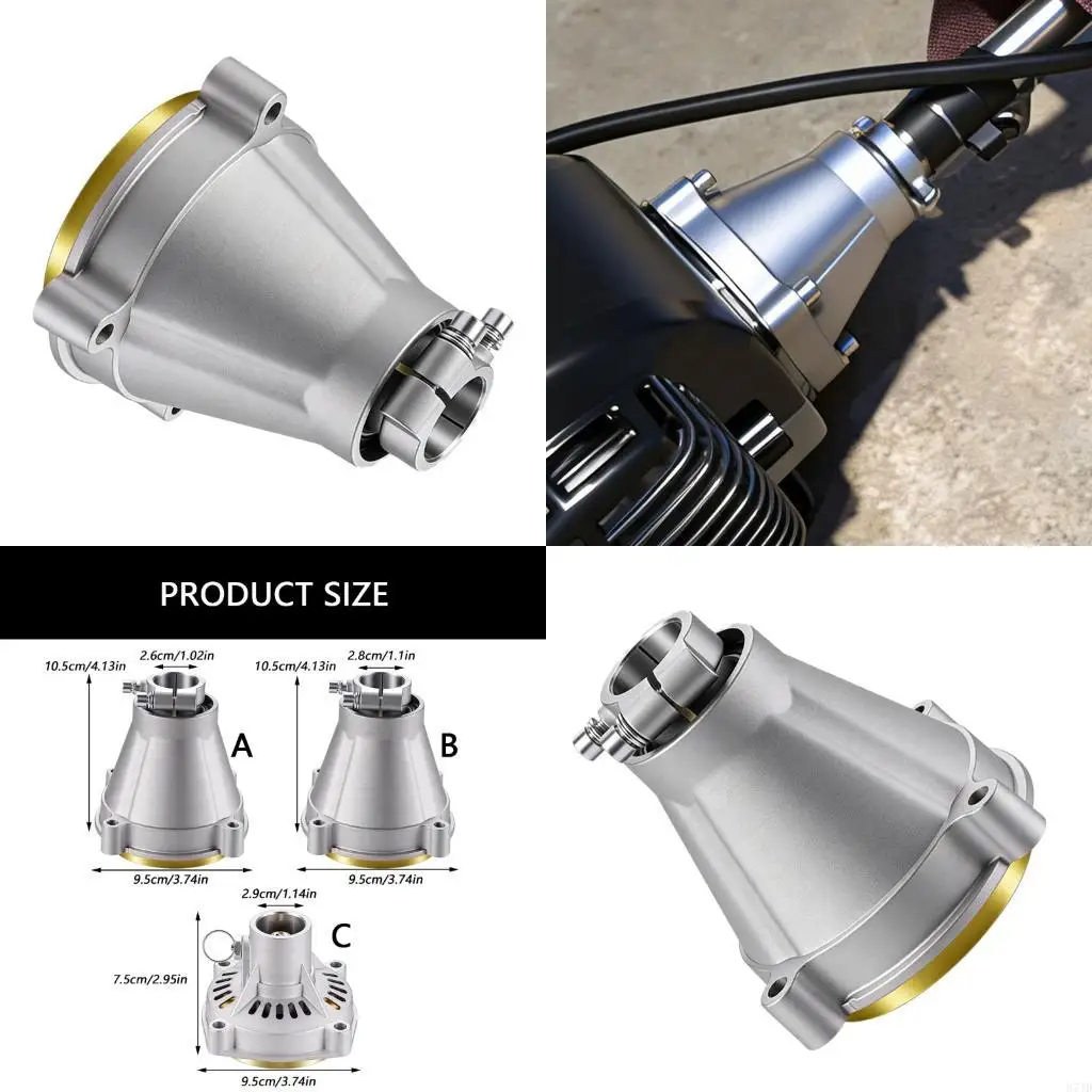 

Универсальный алюминиевый кусторез с боковым креплением, дисковая косилка, соединительная пластина для трубки 26 мм, 9 зубов, 4