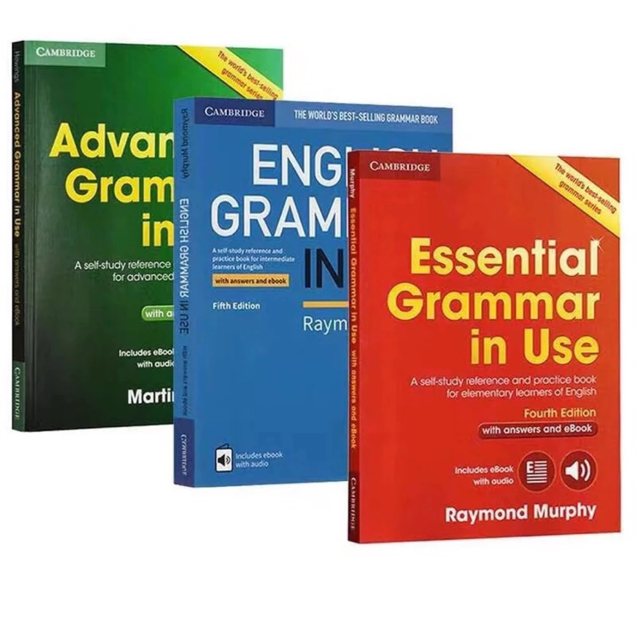 Essential Advanced Cambridge English Grammar in Use Collection Books 5.0 English Learning Books Language Learning