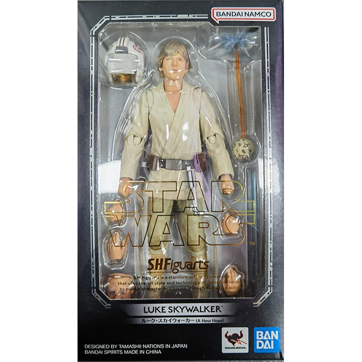 

Bandai SHF Star Wars Luke Skywalker New Hope Edition Action Figure