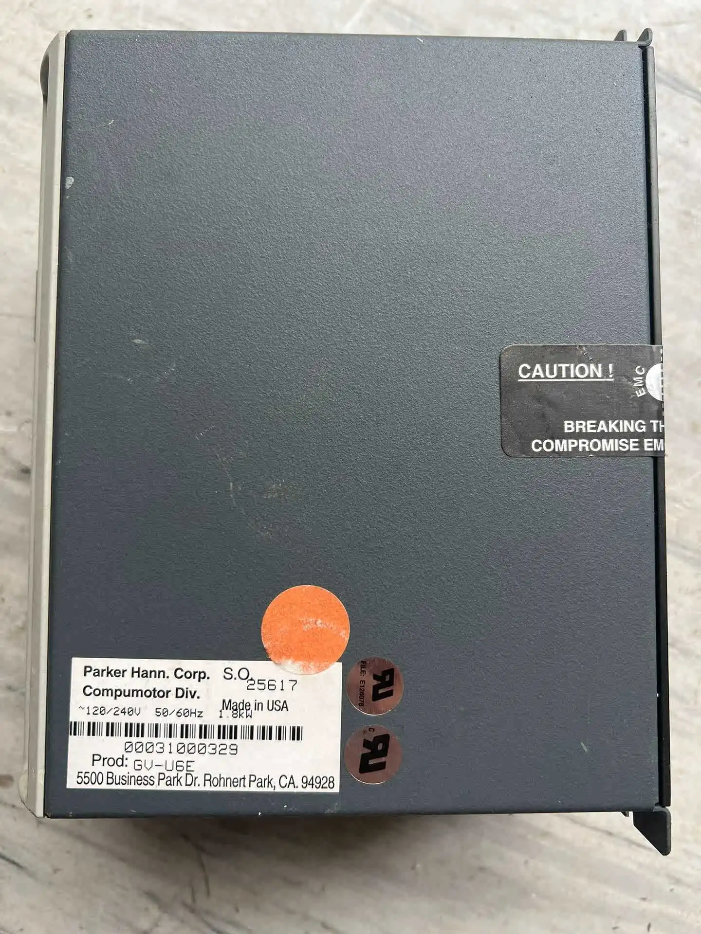 GV-U6E serwonapęd dla parkera