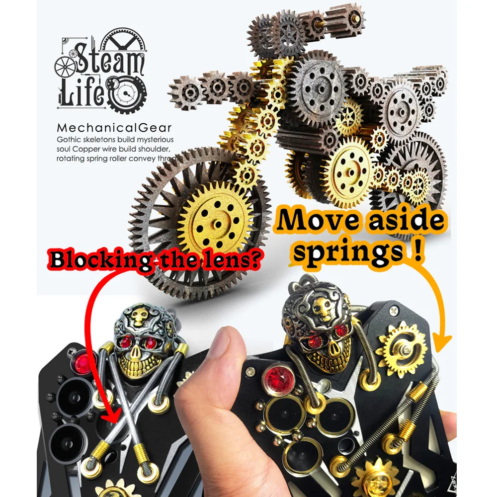 Metal Gear Skeleton Cooling Case for Samsung Galaxy S24 Ultra