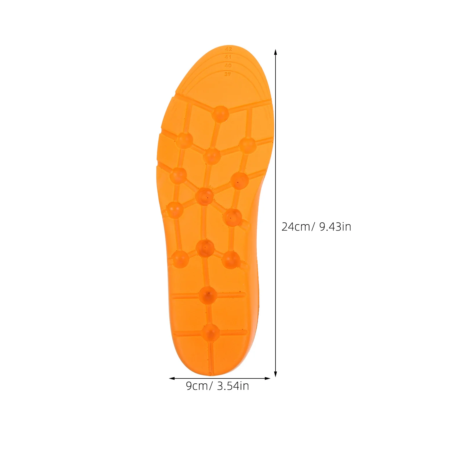 

Massage Insoles for Men Women Shock Absorbing Non Slip Breathing Foot Care Tools Shoe Sole Repair Lightweight Adjustable