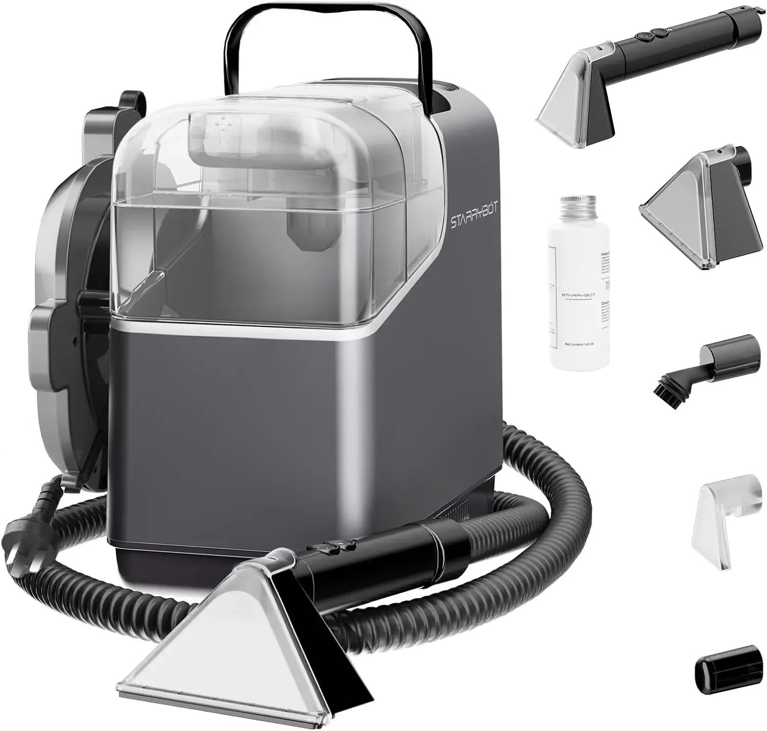 Carpet Cleaner Machine with Steam  for  Powerful Suction with Versatile Tools, Compact Pet Stain Remover