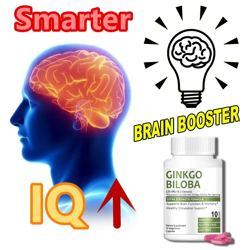 Brain Health Memory Support, Function & Circulation, Brain Booster \