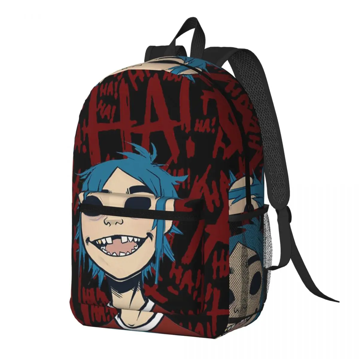 Feel Good Gorillaz Virtual Band Backpack Daypack Large Capacity Kids BookBag School Bag Shoulder Bags for Men Women