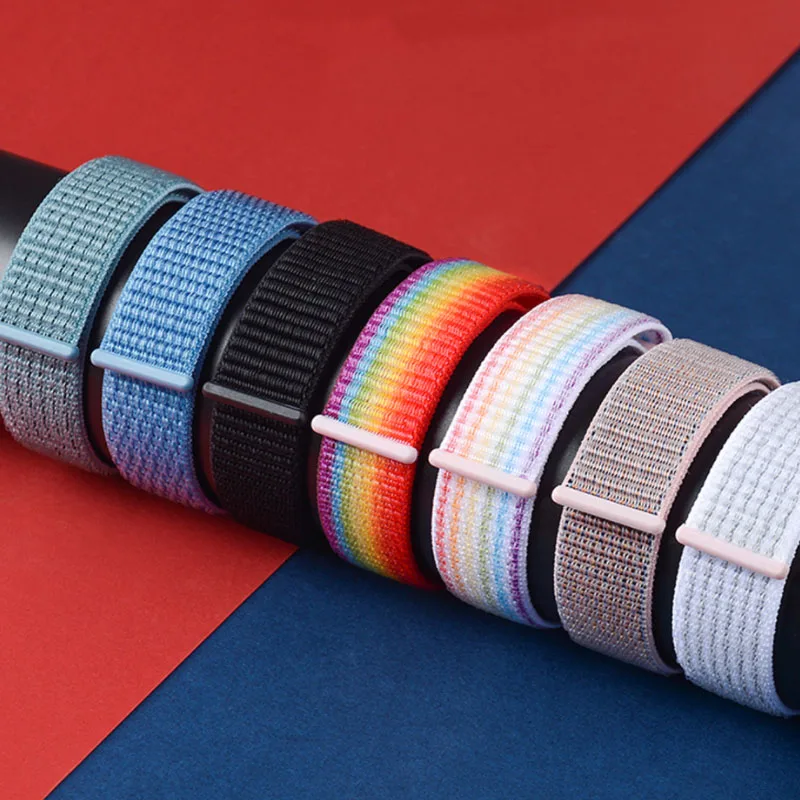 Nylon Strap for Fitbit Versa 4 3 2 Lite Smart watch band replacment Watchband for Fitbit Sense 2 Loop Correa Bracelet