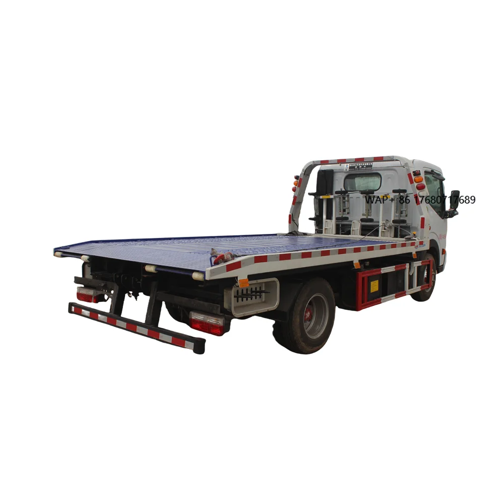 Brand-new  Flatbed Rescue Vehicle. Capable of Towing Two Trailers.Hinge Plate Tow Hook Customizable