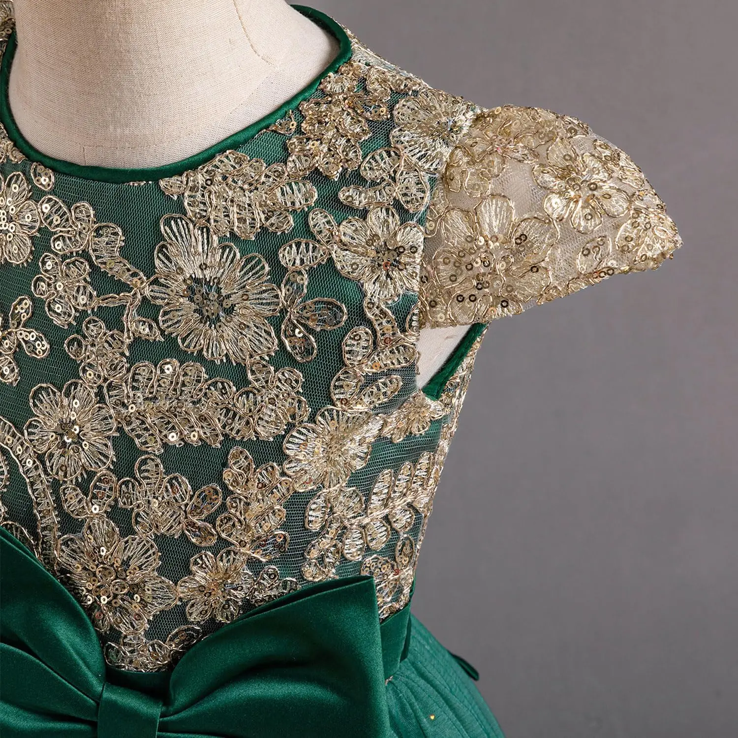 여아 미인 대회 공주 꽃 드레스 어린이 생일 파티 볼 플러피 졸업식 드레스, 성찬식 드레스 꽃 소녀 드레스