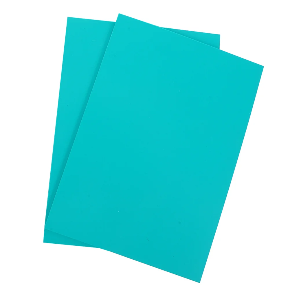 2 Stück PVC-Schneidematte zum Gravieren, Basteln, DIY-Kunstprojekte, langlebiges Kunststoff-Tischschutzpolster, leicht, keine Grate sicher