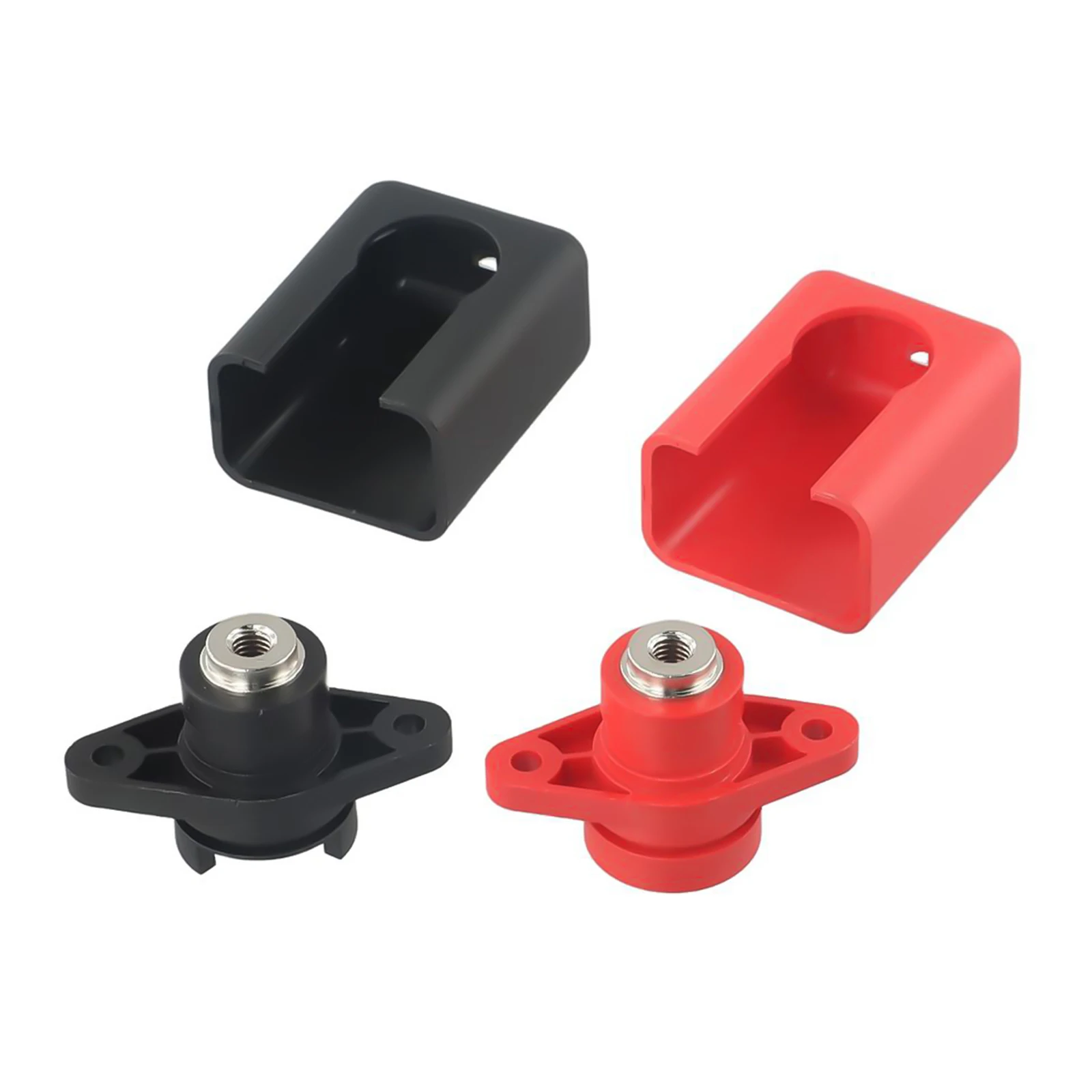 2Pcs AC500V 150A 300A 500A Rhombus Lithium Battery Terminal High Current Copper Terminal Battery Connecto Accessories