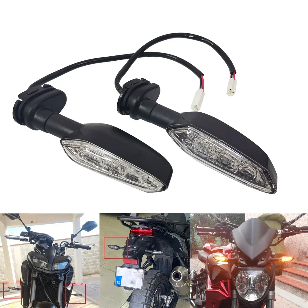 

Motorcycle LED Turn Signal Indicator Light Blinker For YAMAHA MT-01 MT-25 MT-03 MT-07 MT-09 MT-10 MT09 MT07 Tracer 2016-2020