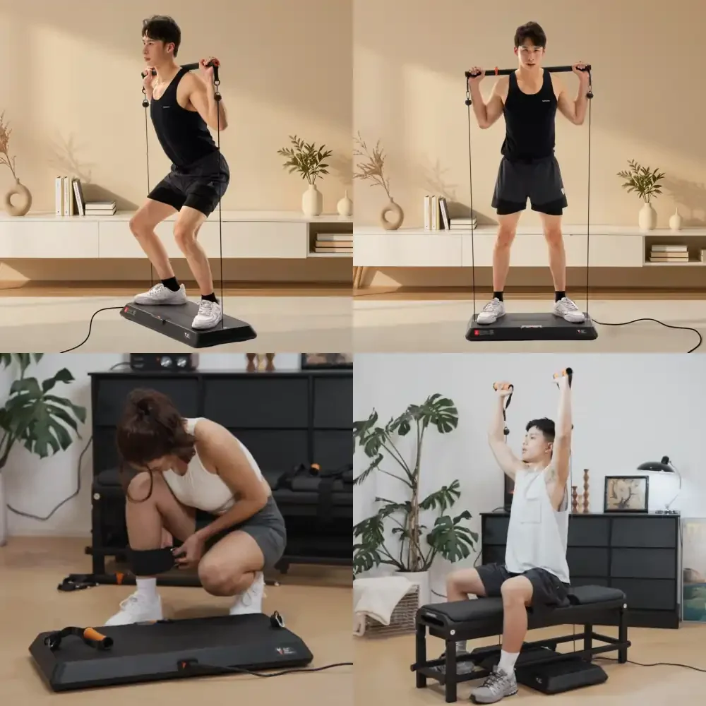 Multi Function ABS Cable Crossover Trainer for Home Gym Bodybuilding and Workout Equipment