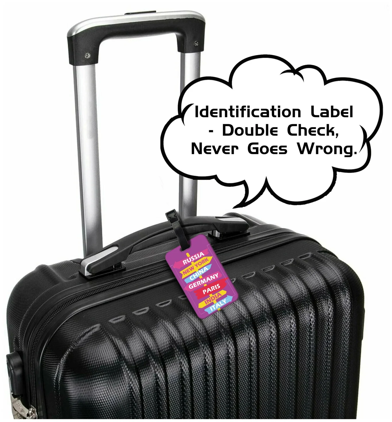 Креативные бирки для багажа в – обзор и цена Travel Accessories Personalised